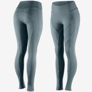 Women's Silicone Full Seat Tights with phone pocket