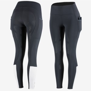 Women's Silicone Full Seat Riding Tights Horse Riding Breeches