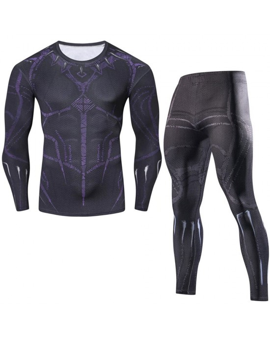 Compression MMA Rash Guard Sportswear