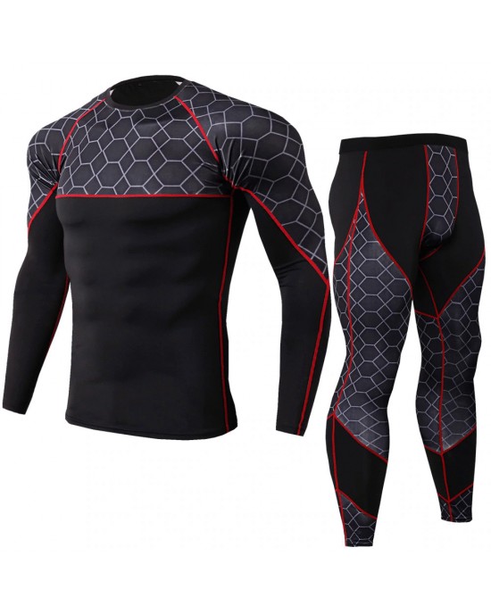 Compression MMA Rash Guard Sportswear