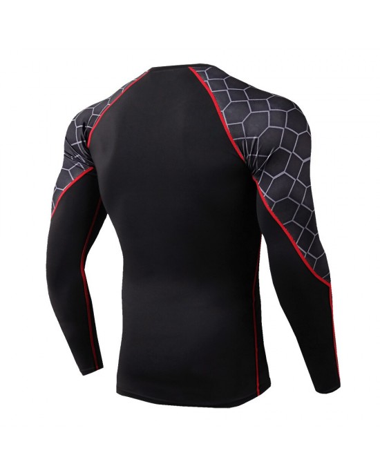 Compression MMA Rash Guard Sportswear