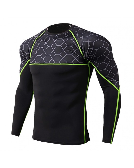 Compression MMA Rash Guard Sportswear