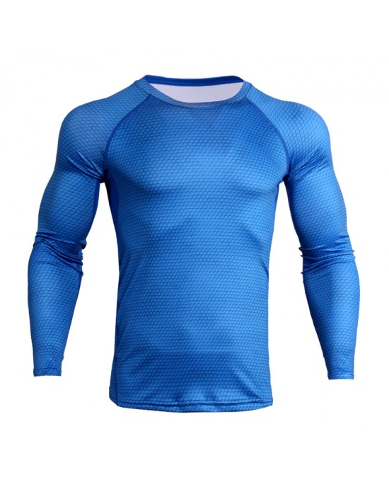 Compression MMA Rash Guard Sportswear