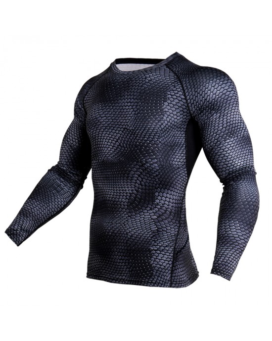 Compression MMA Rash Guard Sportswear