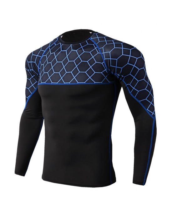 Compression MMA Rash Guard Sportswear