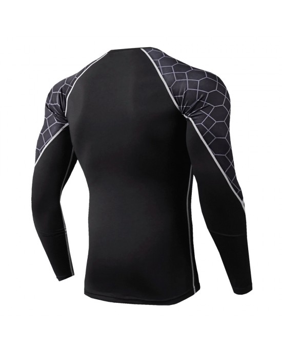 Compression MMA Rash Guard Sportswear